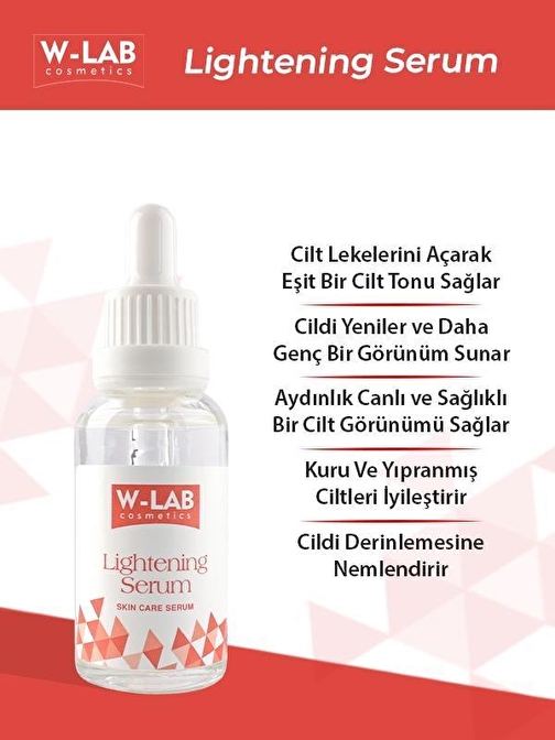 W-Lab Kozmetik Lightening Serum 30 ML