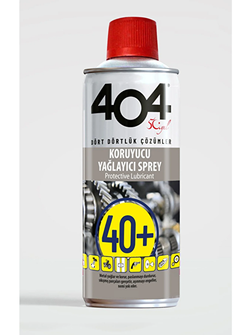 404 Koruyucu Yağlayıcı Sprey 40+ Etkili 400 Ml