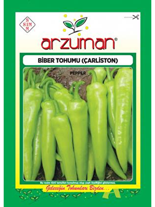 Arzuman Çarliston Biber Tohumu 10 Gr