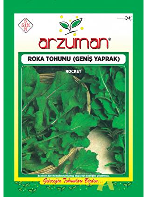 Geniş Yapraklı Roka Tohumu-25 Gram