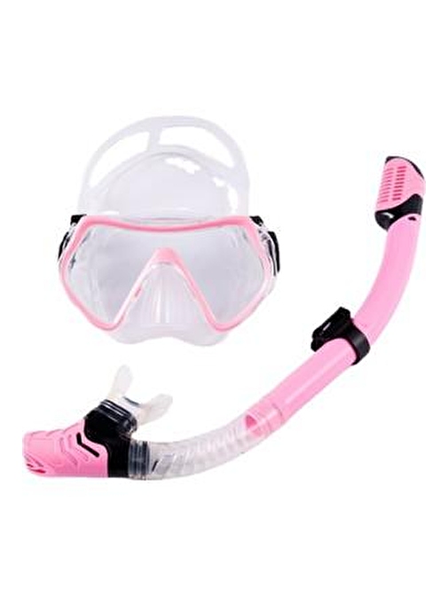 VOİT Junior (Çocuk ) Maske Snorkel Set-  FUŞYA