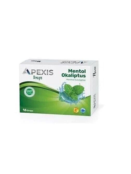 APEXİS DROPS MENTOL OKALİPTUS AROMALI