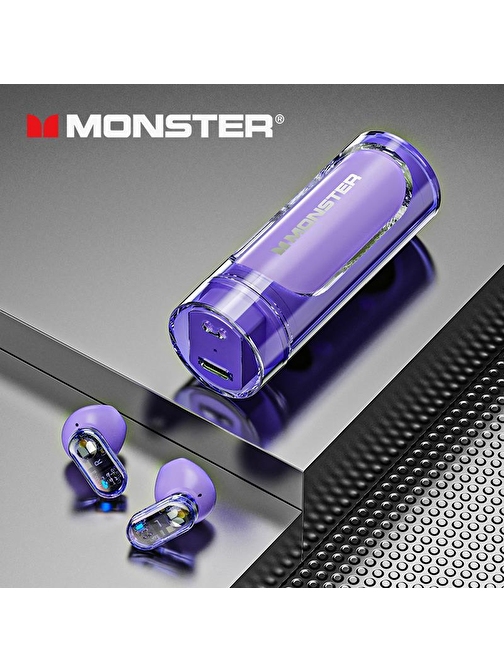 Monster Airmars XKT13 Gaming Bluetooth Kulaklık Mor