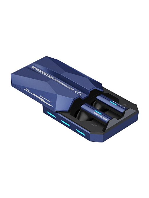 Monster Airmars XKT11 Gaming Bluetooth Kulaklık Mavi