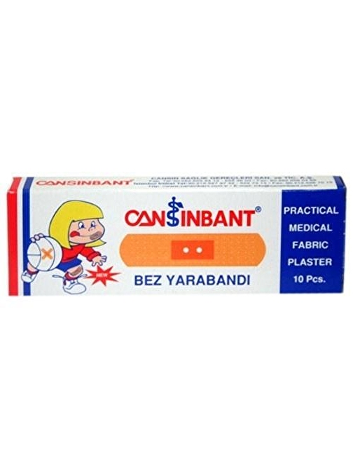 Cansın Bant Bez Yara Bandı 10 Paket