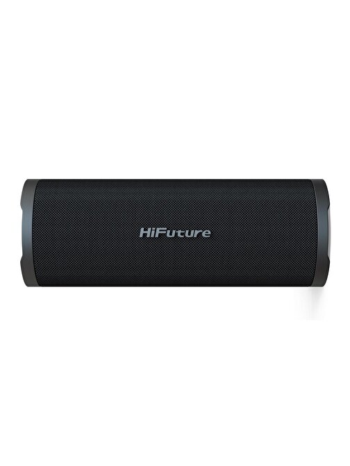 HiFuture Ripple BT 5.3 30W IPX7 Taşınabilir Stereo Bluetooth Hoparlör Siyah