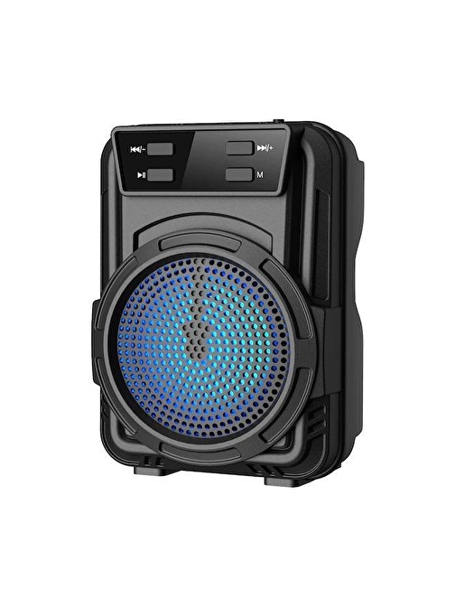 GTS-1346 Rgb Ledli Bluetooth Hoparlör Usb-Tf-Fm Radyo