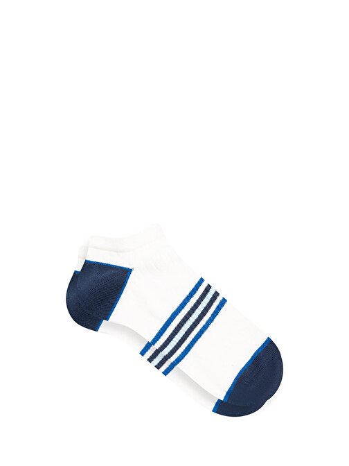 Mavi - Beyaz Patik Çorap 0911333-20844