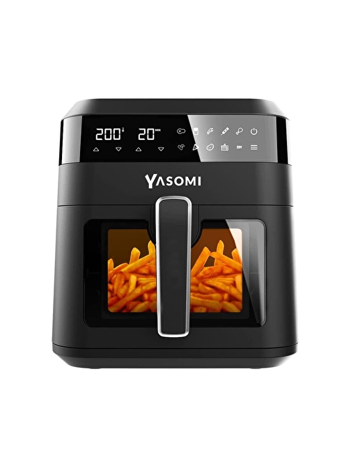 Yasomi Y60 Airfryer 1300w 6 Lt Akıllı Fritöz ( Türkiye Garantili)