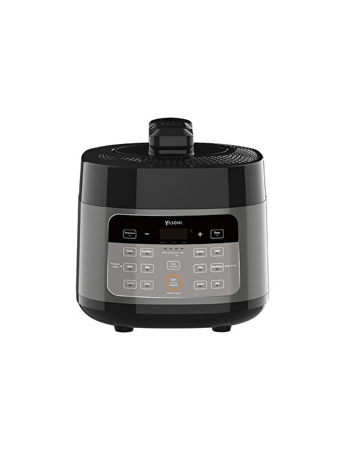 Yasomi Y85 Multi Cooker 2 Si 1 Arada Airfryer Fritöz Ve Elektrikli Düdüklü Tencere