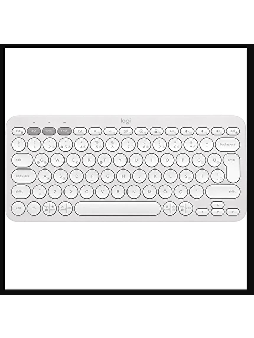 Logitech 920-011860 K380S Pebble Keys 2 Bluetooth Beyaz Klavye