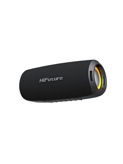 HiFuture Gravity RGB BT 5.3 45W IPX7 Taşınabilir Stereo Bluetooth Hoparlör Siyah