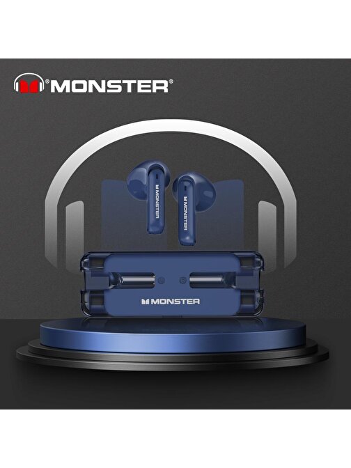 Monster Airmars XKT08 Kablosuz Gaming Kulaklık Lacivert