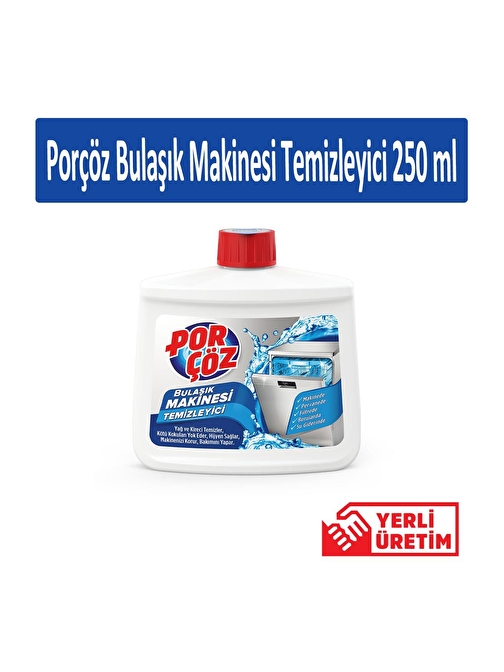 Porçöz Bulaşık Makinesi Temizleyici 250 ml