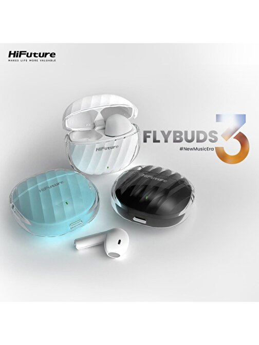 HiFuture FlyBuds 3 Bluetooth 5.3 TWS Kablosuz ENC Kulakiçi Kulaklık Siyah