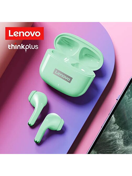 Lenovo Lp40 Pro Livepods Tws Bluetooth 5.0 Kablosuz Kulaklık Yeşil