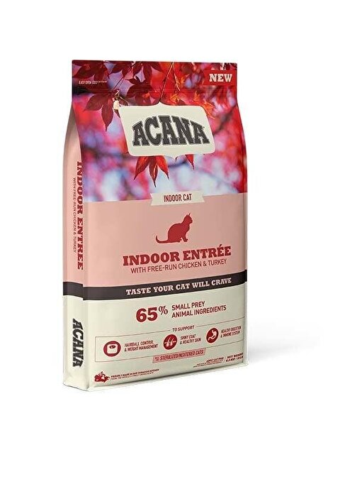 Acana Indoor Entree Sterilised Yetişkin Kedi Maması 4,5 Kg