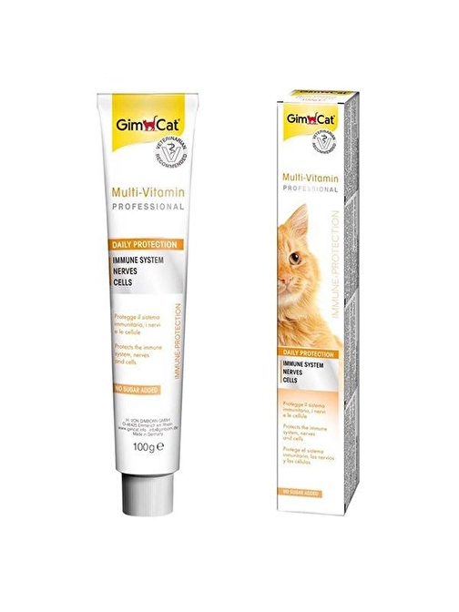 Gimcat Multi Vitamin Paste 12 Vitaminli Kedi Macunu 100 Gr