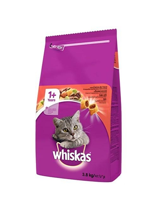 Whiskas Biftekli Ve Sebzeli Kedi Mamasi 3.8 Kg