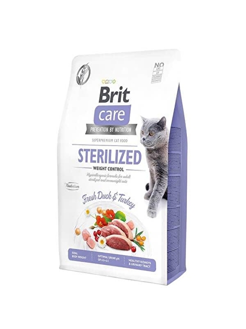 Brit Care Sterilized Weight Control Kısır Kedi Maması 7 Kg - KONG