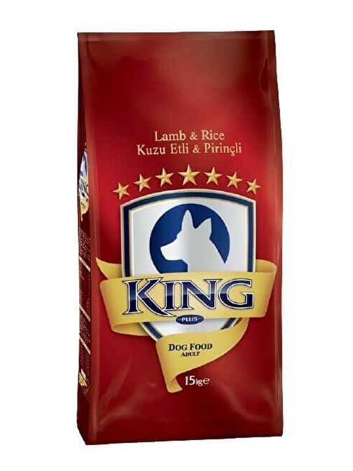 King Kuzu Etli Yetişkin Köpek Maması 15 Kg - KONG