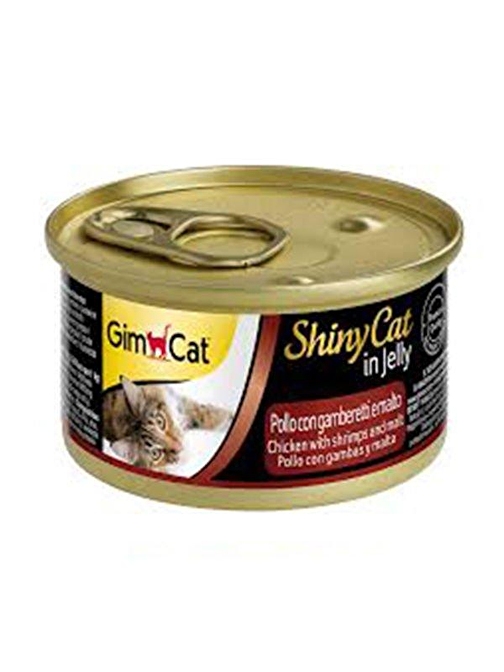 Gimcat Shinycat Tavuk Karides Malt 70gr - KONG