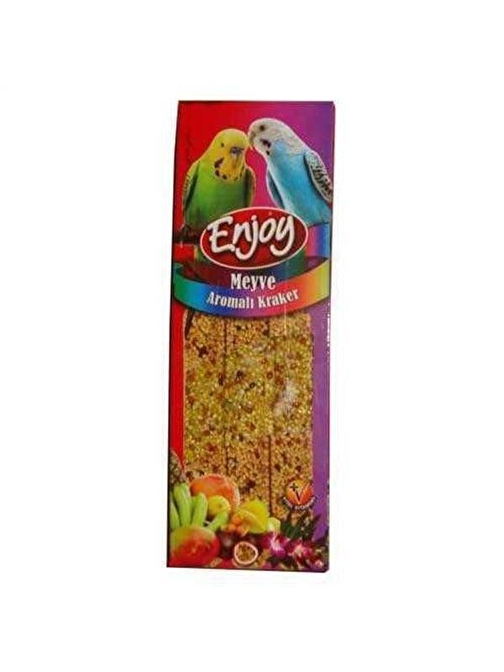 Enjoy Meyveli Kraker Kuş Yemi 100 Gr 3 Lü - KONG