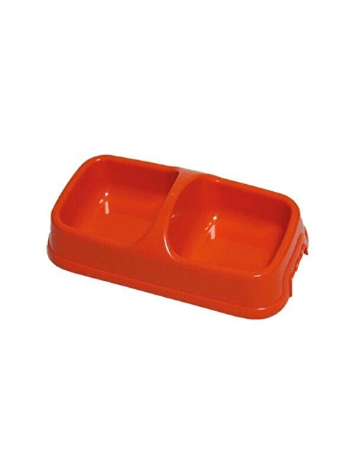 Pet Garden Büyükboy İkili Köpek Mama ve Su Kabı 1 Lt 29,5x15,5x9h Cm