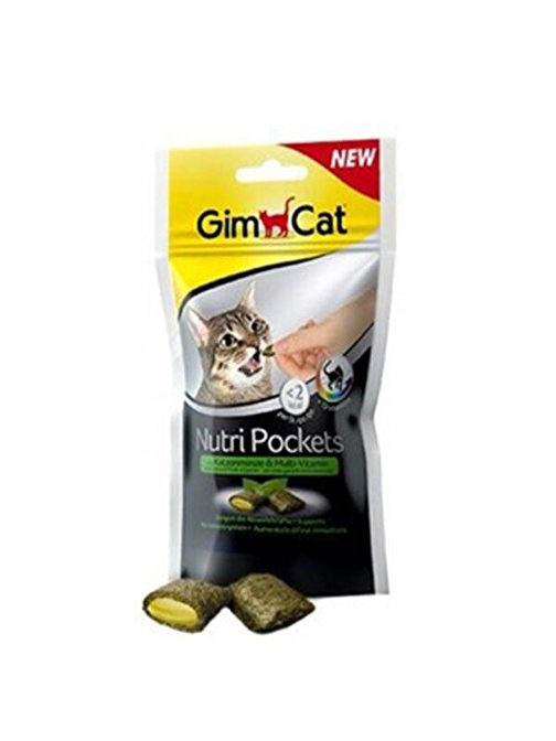 Gimcat Nutripockets Kedi Otu Multivitamin Kedi Ödülü 60 Gr - KONG