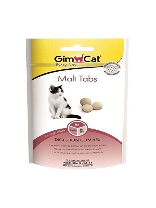 Gimcat Malt Tabs Kedi Ödül Tableti 40Gr - KONG