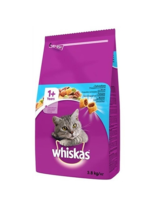 Whiskas Ton Balıklı Yetişkin Kuru Kedi Maması 3,8 kg