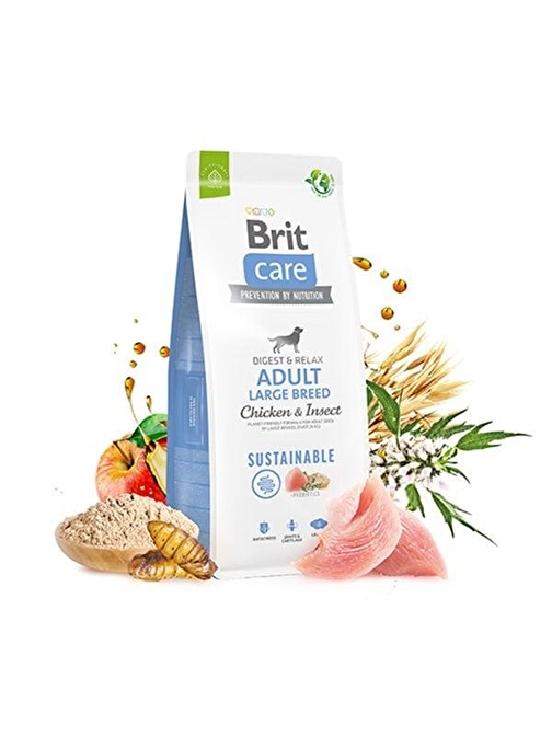 Brit Care Tavuklu Büyük Irk Yetişkin Köpek Maması 3 Kg