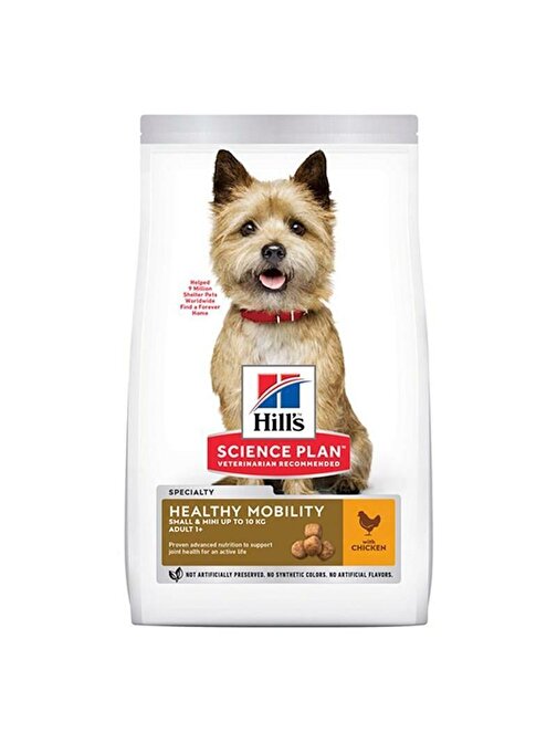 Hills Healthy Mobility Tavuklu Küçük Irk Yetişkin Köpek Maması 1,5 Kg