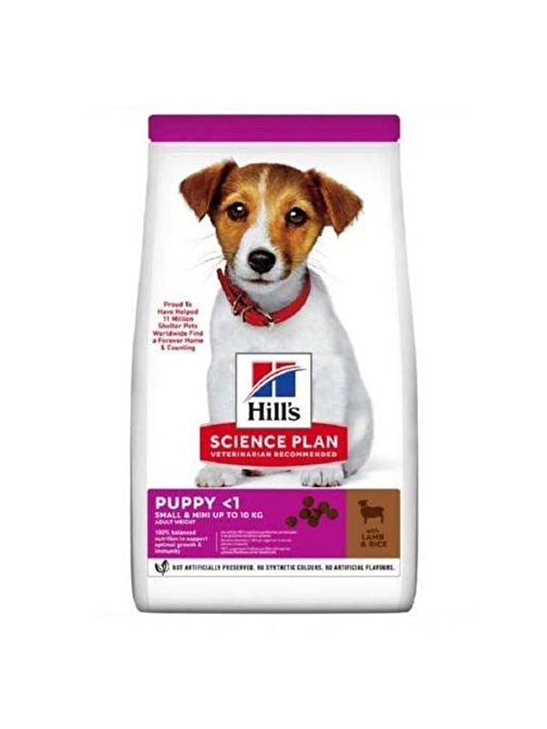 Hills Mini Irk Kuzulu ve Pirinçli Yavru Köpek Maması 6 Kg