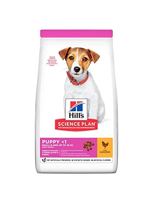 Hills Small Mini Küçük Irk Tavuklu Yavru Köpek Maması 1,5 kg