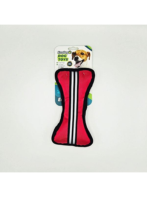 EuroDog Kumaş Kemik Köpek Oyuncağı 22x11 Cm