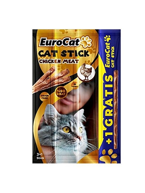 EuroCat CatStick Tavuklu 4x5 gr