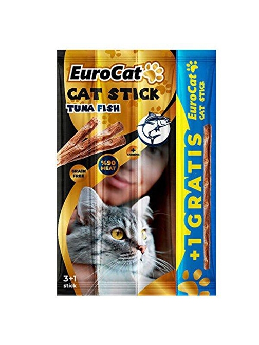 EuroCat CatStick Ton Balıklı 4x5 gr