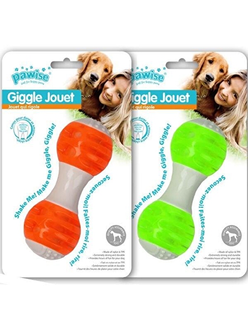 Pawise Giggle Jouet Sesli Halter Köpek Oyuncağı 14 cm