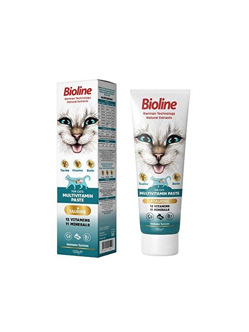 Bioline Multivitamin Paste Cat 100 Gr