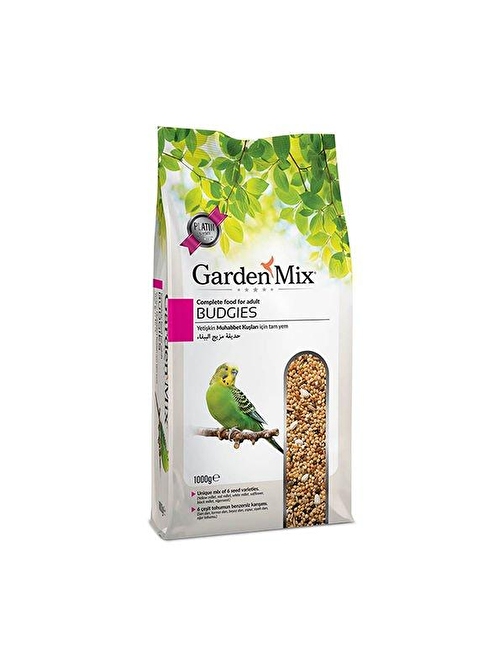 Garden Mix Platin Muhabbet Kuşu Yemi 1kg