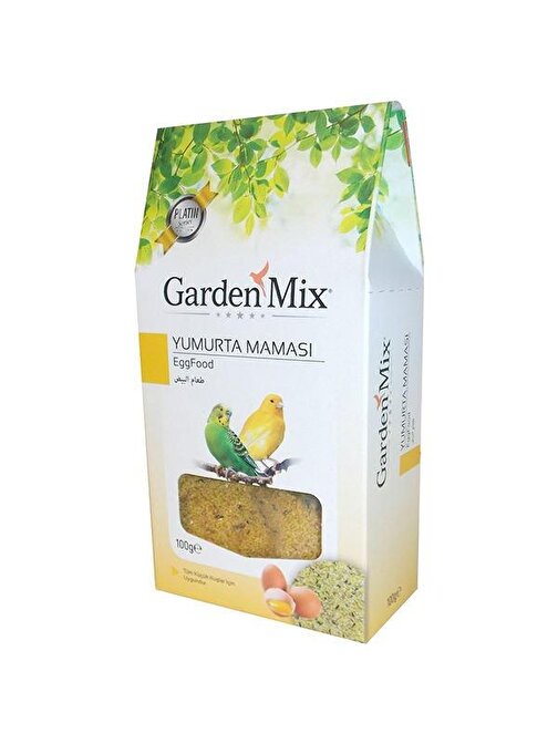 Garden Mix Platin Küçük Kuş Türleri için Yumurta Maması 100gr