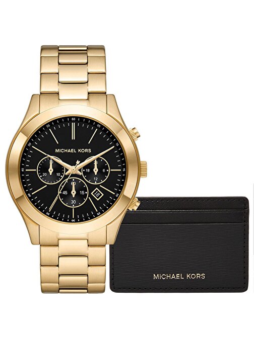 Michael Kors MK1076SET Erkek Kol Saati ve Kartlık