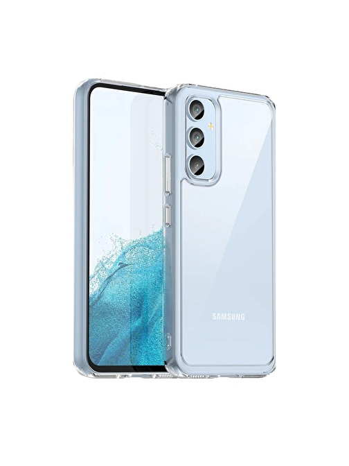 Bikapak BİKAPAK ECO SİLİKON SAMSUNG A55 ŞEFFAF KAPAK