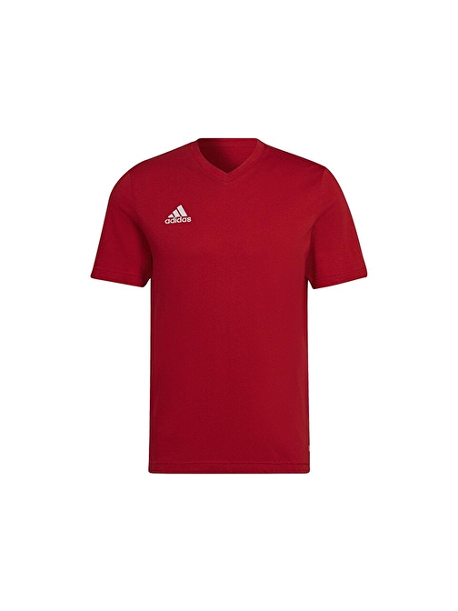 adidas Ent22 Tee Erkek Antrenman Tişörtü HC0451 Kırmızı