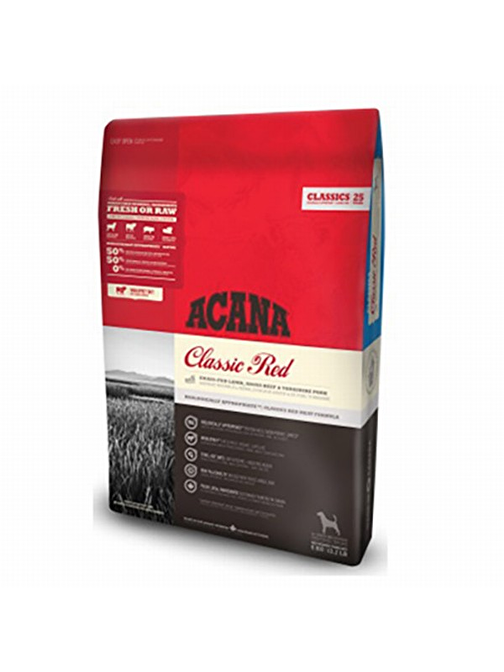 Acana Classic Red Düşük Tahıllı Köpek Maması Tüm Irk ve Yaşam Evreleri 14,5 Kg