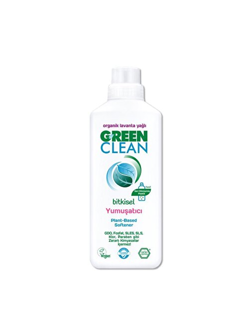Green Clean Bitkisel Lavanta Yağlı Çamaşır Yumuşatıcısı 1000 ml