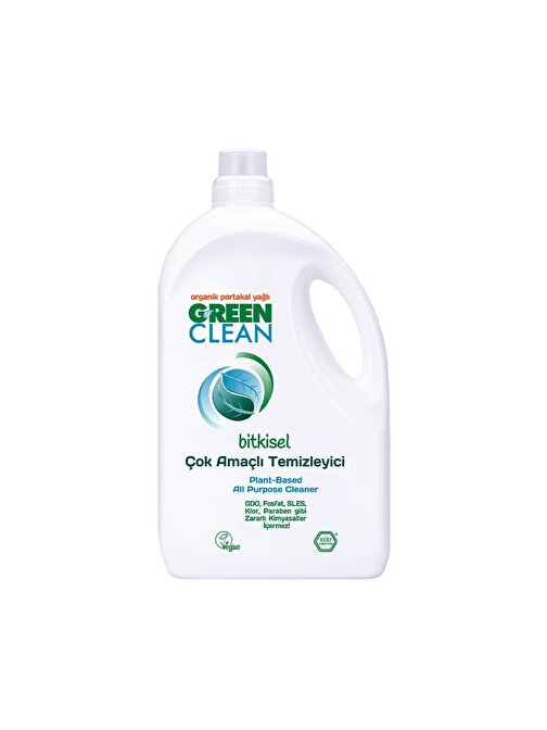 Green Clean Bitkisel Çok Amaçlı Temizleyici Portakal Yağlı 2750 Ml