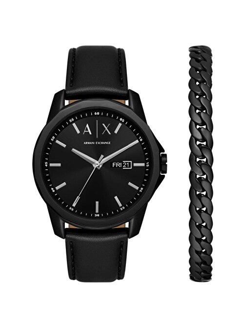 Armani Exchange AX7147SET Erkek Kol Saati ve Bileklik Seti