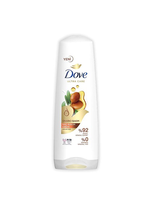 Dove Ultra Care Saç Kremi Onarıcı Bakım Argan Yağı 350 ml